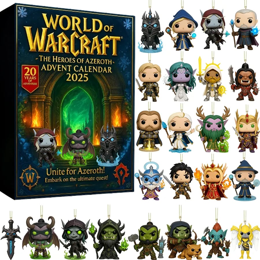 World of Warcraft: The Heroes of Azeroth Advent Calendar 2025