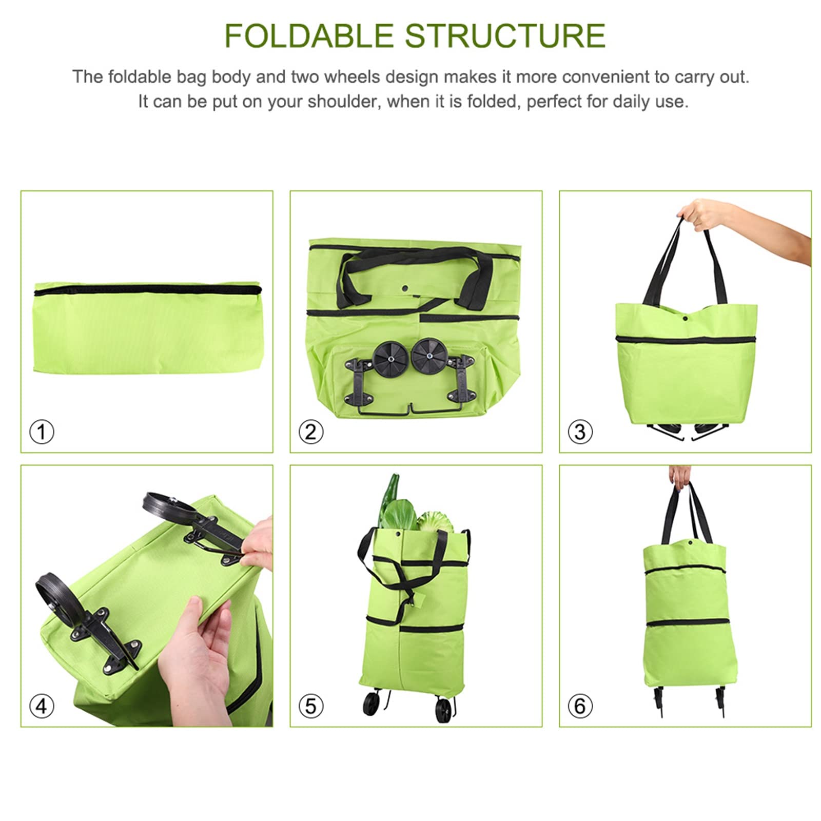Step by step folding structure instructions